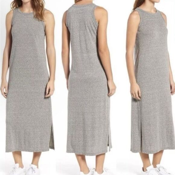 Current Elliott The Perfect Muscle Tee Dress Heathered Gray Size Small - Picture 1 of 10
